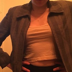 Zip up long sleeve jacket